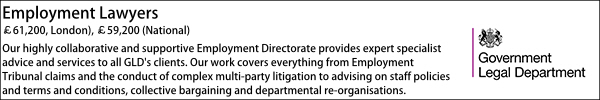 Government Legal Department Vacancies