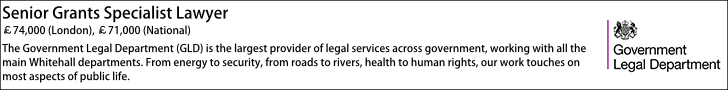 Government Legal Department Vacancies