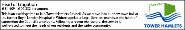 London Borough of Tower Hamlets Vacancies
